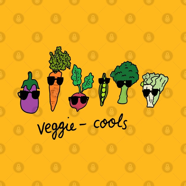 Veggie-cools by JennyGreneIllustration