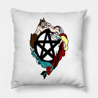 Faerie Pentacle Pillow