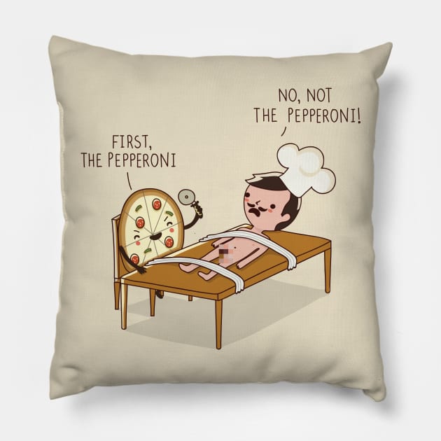 The pepperoni Pillow by wawawiwa