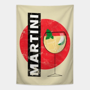 Retro martini Tapestry