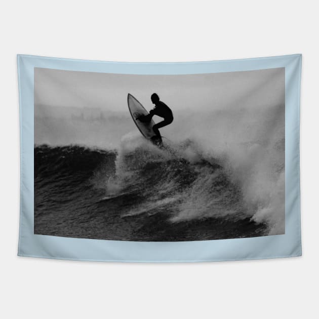 Summer Surf Tapestry by zmudart