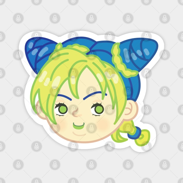 Jolyne x Cujoh Chibiness Overload Magnet by merch.x.wear