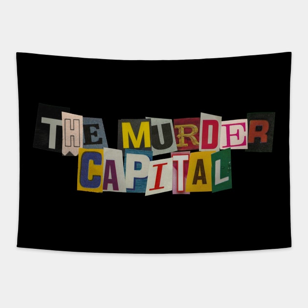 The Murder Capital - RansomNote Tapestry by RansomNote