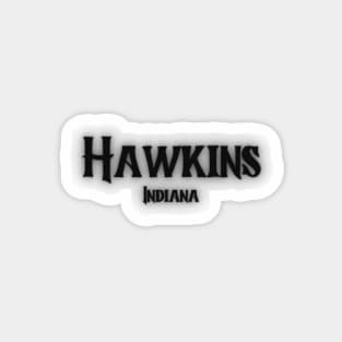 Hawkins Indiana Stranger Things Magnet