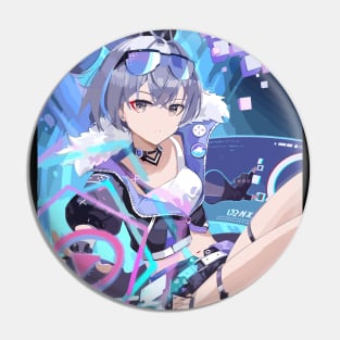 Silver Wolf Honkai Star Rail Pin