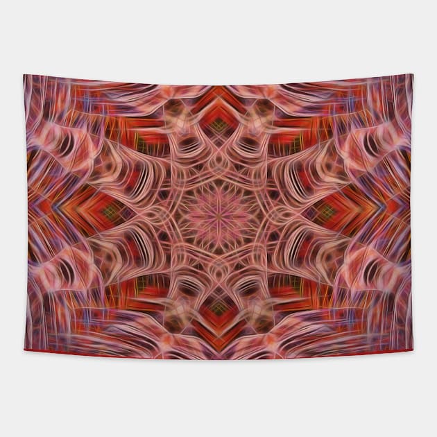 Symmetrical pattern Tapestry by Guardi