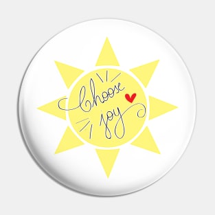 Choose joy Pin