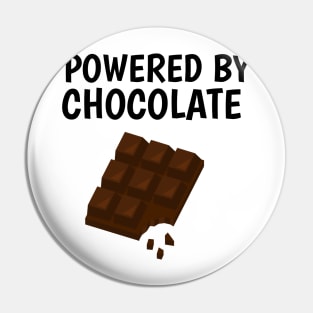 powered by chocolate Pin