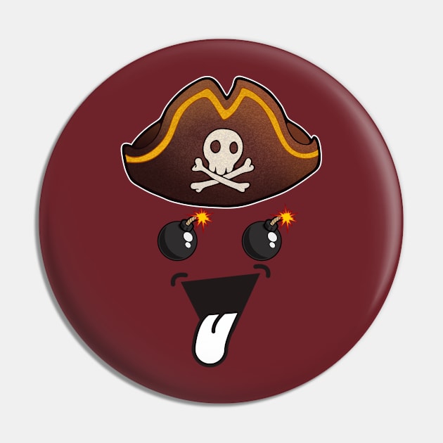 funny pirate Pin by MaxiVision