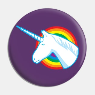 Unicorn Rainbow Pin