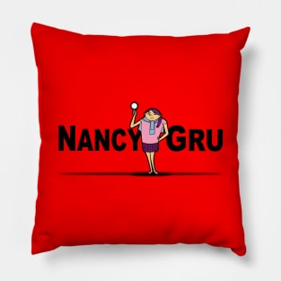 Funny Cross Dressing Villain Detective Sleuth Parody Pillow