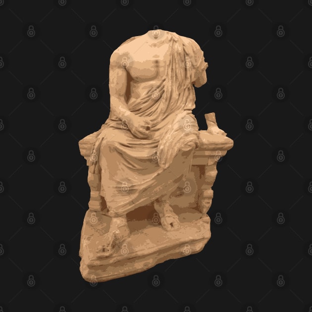 The Unidentified Philosopher Statue Of The Bouleuterion by taiche