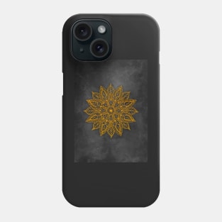 Golden Mandala Phone Case