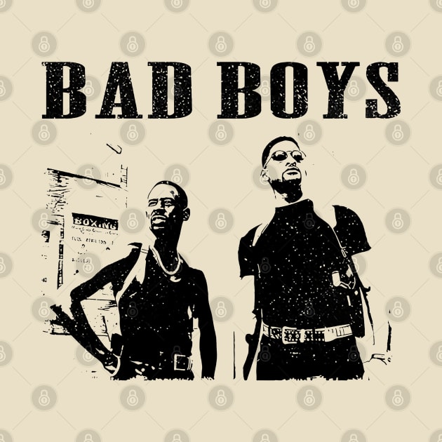 Bad Boys // movie retro by akunetees