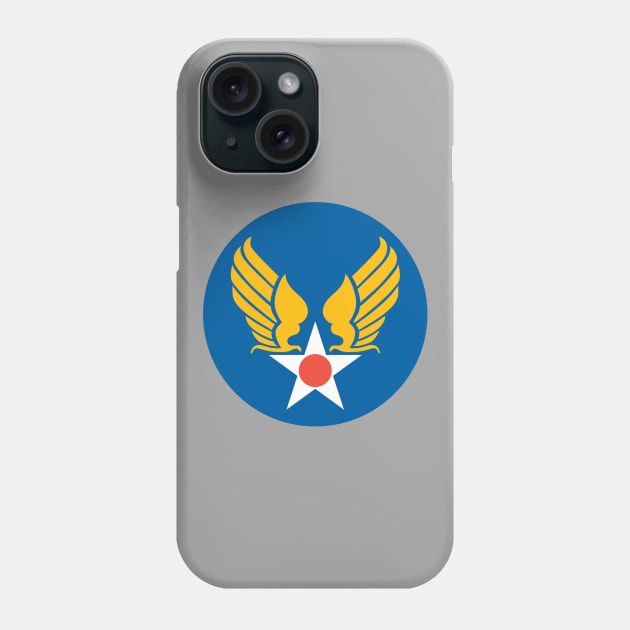 USAAF Patch Phone Case by Tailgunnerstudios