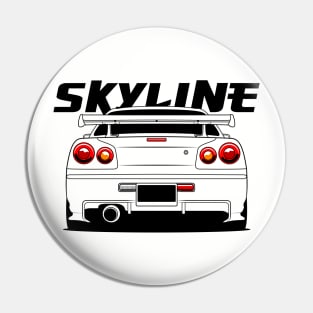 GTR SKYLINE GT-R34 Pin