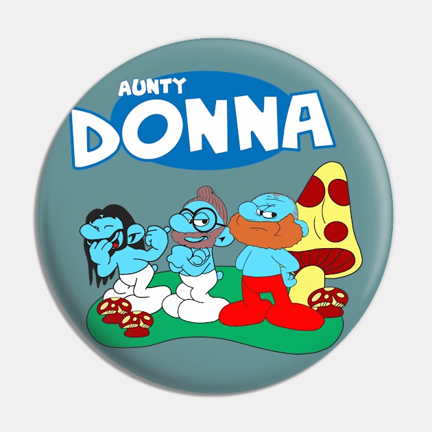 Blue Donna Pin by VultureVomitInc