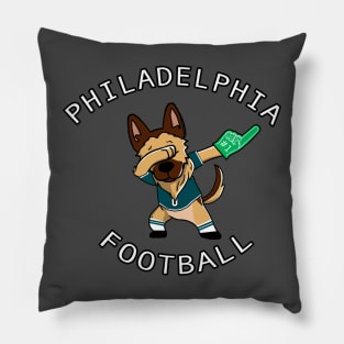 Philadelphia Under(Dogs) Football Pillow