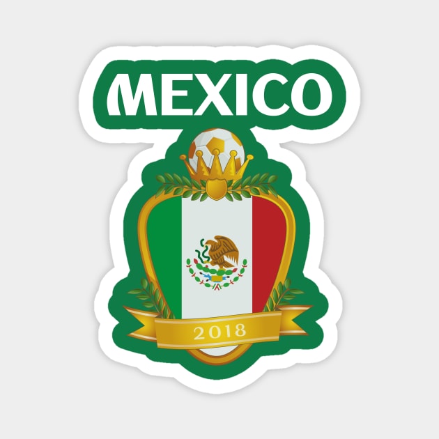 Team Mexico Futbol El Tri Magnet by Underground Cargo