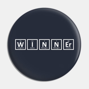 Winner Periodic Table Pin