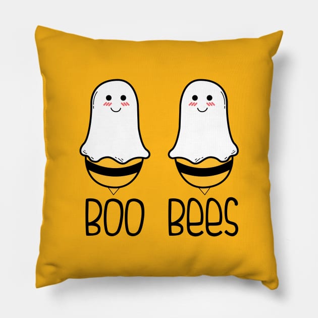 Boo Bees Pillow by matheasland