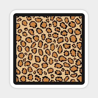 Leopard pattern Magnet