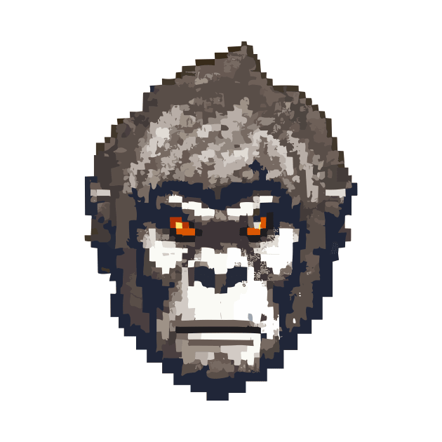 Head animal pixel art by vectorclothes