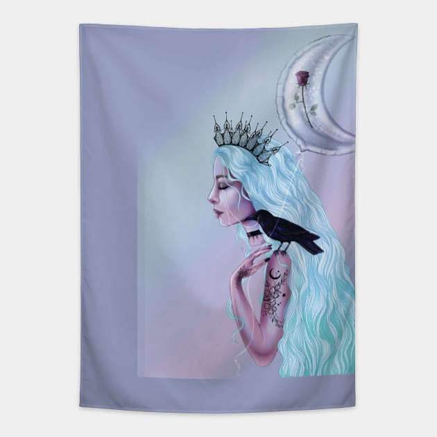 Pastel Goth Tapestry by steph_sanchez