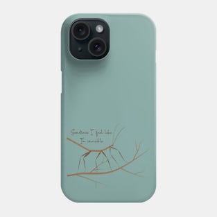 introverted stick bug Phone Case