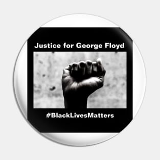 Justice for George Floyd Pin