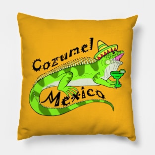 Iguana Cozumel Pillow