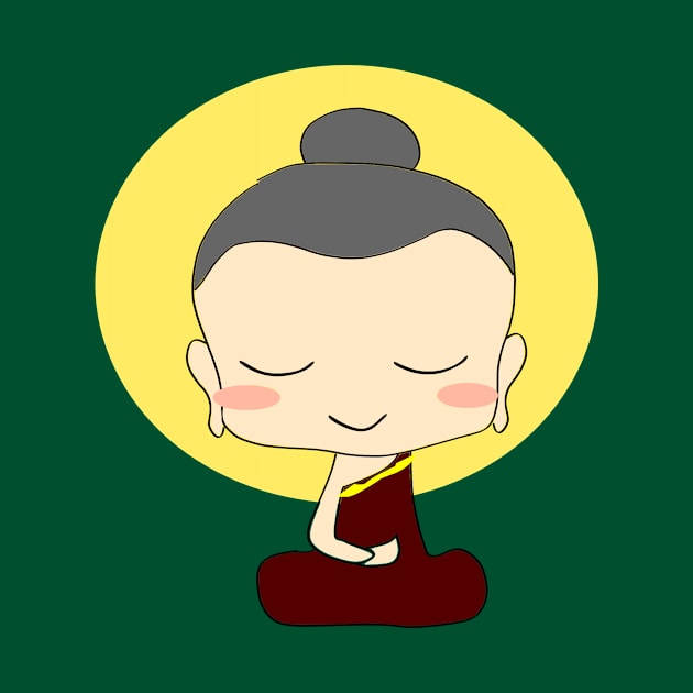 Cute Little Buddha by TheFlopShop!