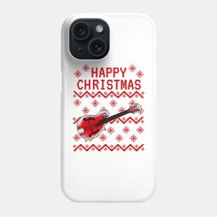 Mandolin Ugly Christmas Mandolinist Folk Musician Phone Case