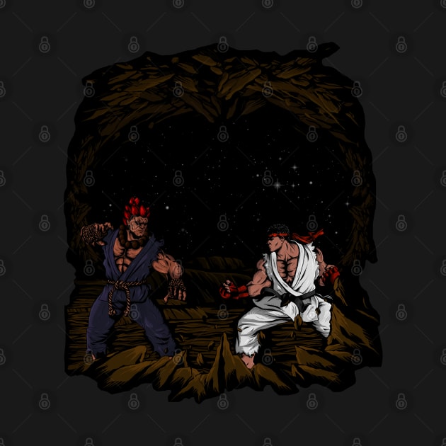 AKUMA vs RYU by berserk