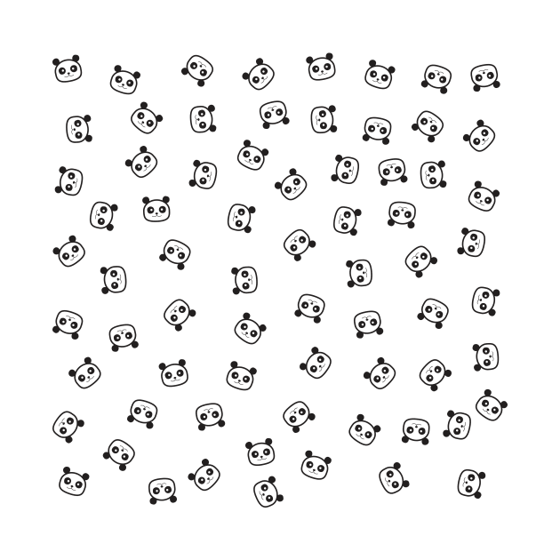 Pandamonio Panda Pattern by Tobe_Fonseca