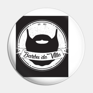 Barbu de ville (Vintage/noir) Pin