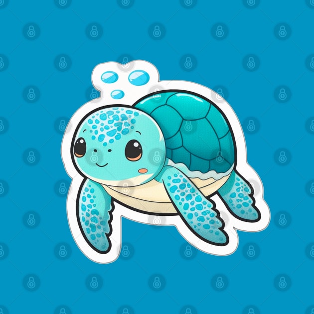 Cute sea turtle by NATLEX