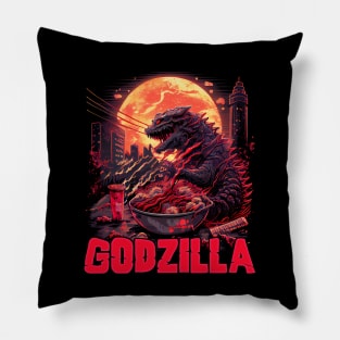 Ramen Godzilla Pillow