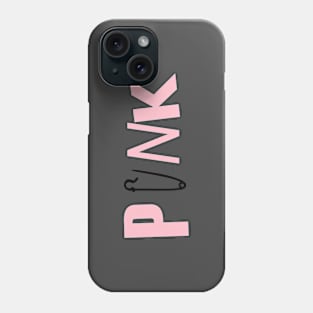 Punk, pink Phone Case