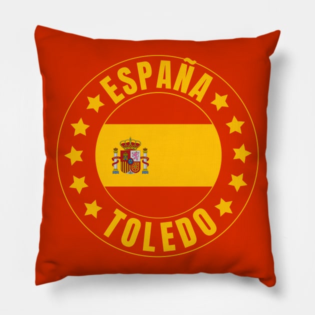 Toledo Pillow by footballomatic