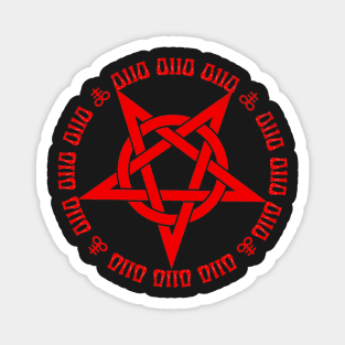 Satanic code Magnet