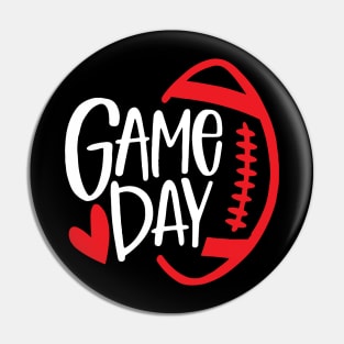 Game Day Football Pin