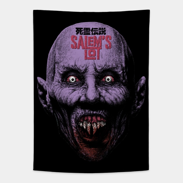 Salem's Lot, Stephen King, Horror Classic Tapestry by PeligroGraphics