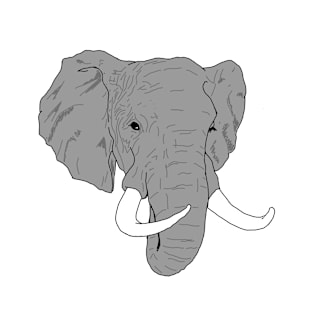 Elephant portrait T-Shirt