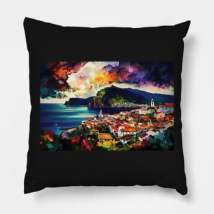 The Azores in Portugal Pillow