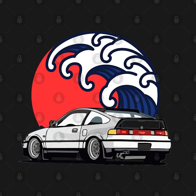 Honda CRX by artoriaa