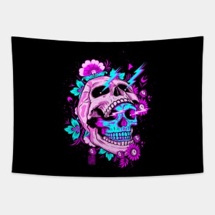 Double Skull Tapestry