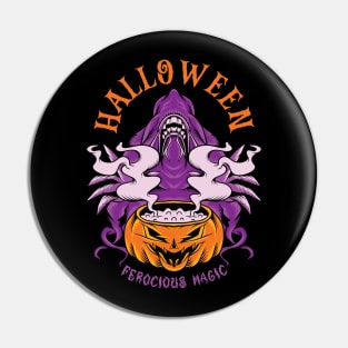 Halloween Ferocious Magic Pin