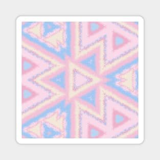 Pencil Strokes of Pastel Colors Magnet