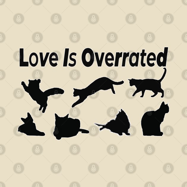 Love Is Overrated Design Hoodie T-shirt pullover gifts for daughter gifts for son gifts for gf gifts for bf by SketchUps